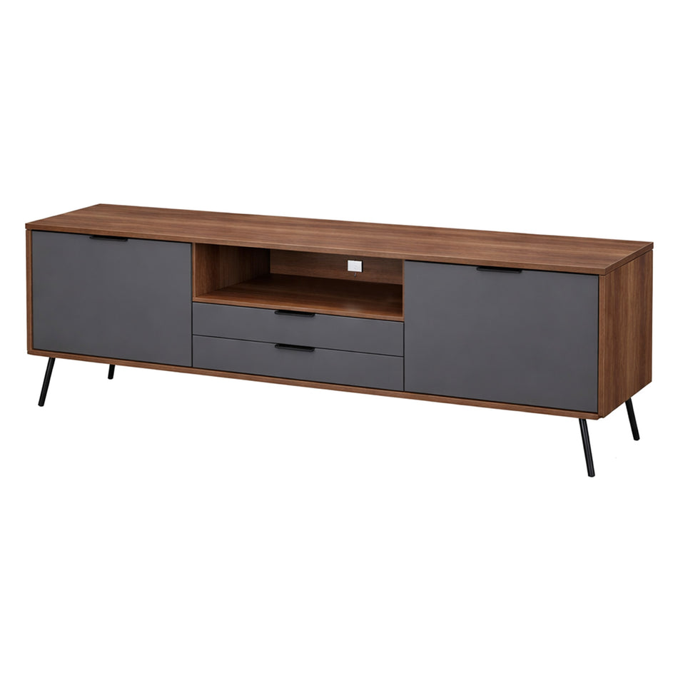 Modern contrast media unit with open shelf