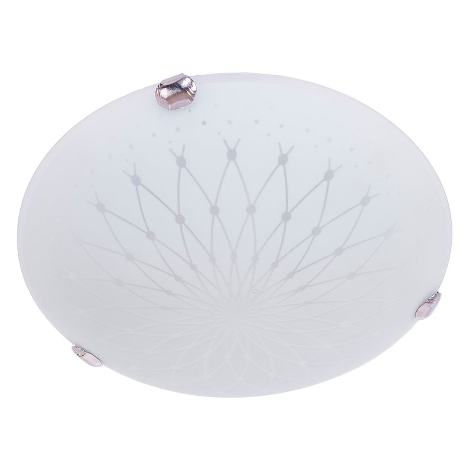 Omicron, decorative ceiling light, leaf design