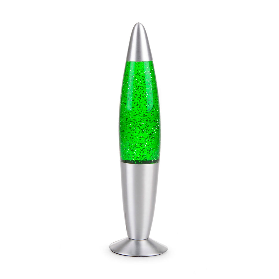 Olbia night lava table lamp, green