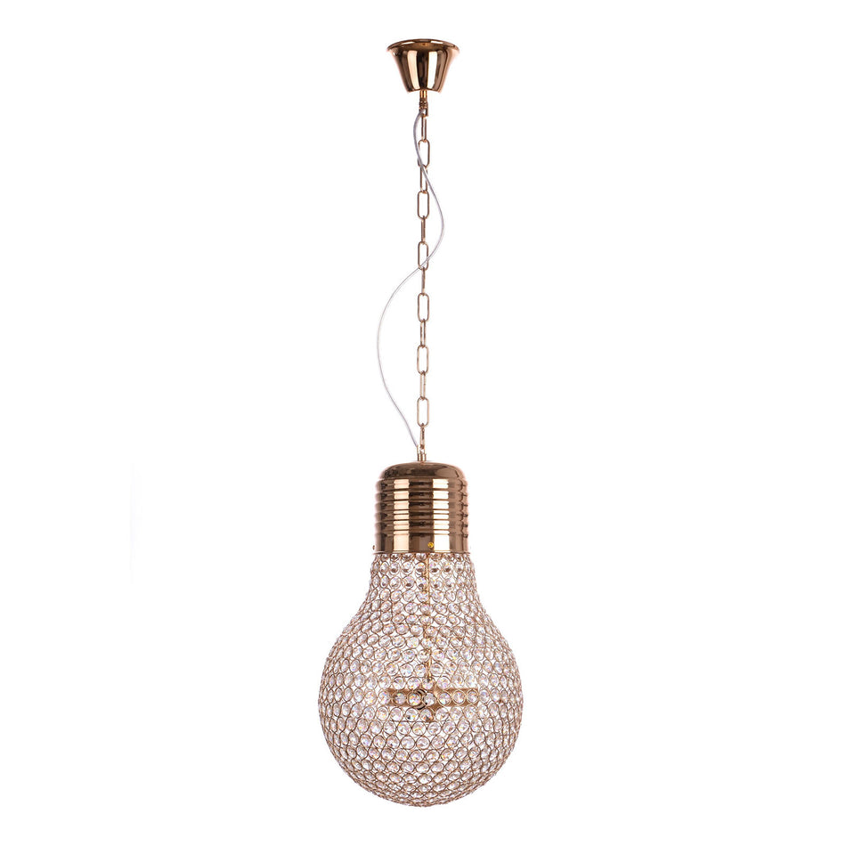 VitaEpsilon elegant pendant lamp in gold