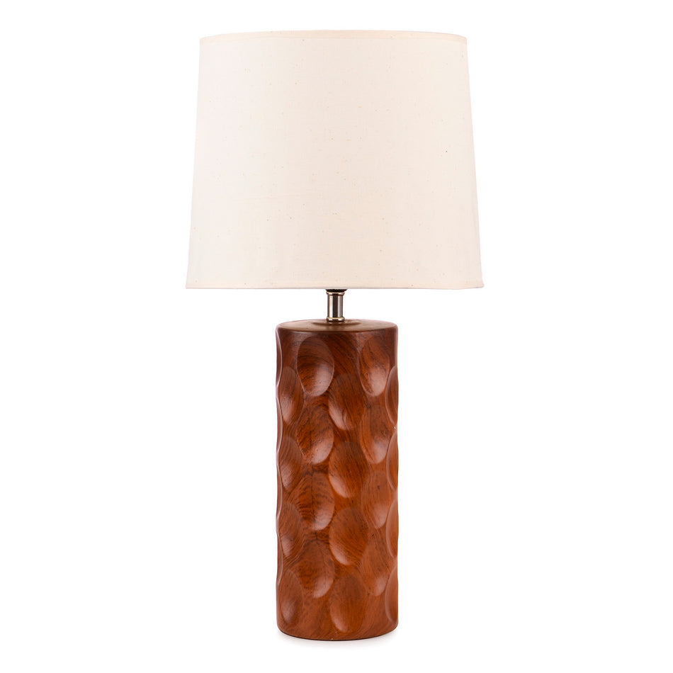 Siracusa buffet lamp, wooden base