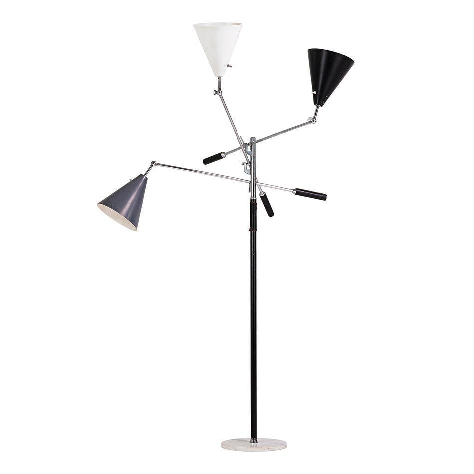 Ithaca lamp, white/grey/black