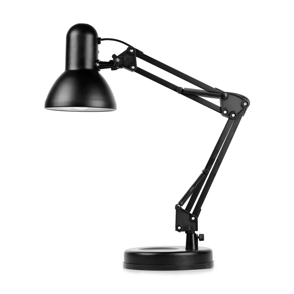 Omicron table lamp for reading, matt black