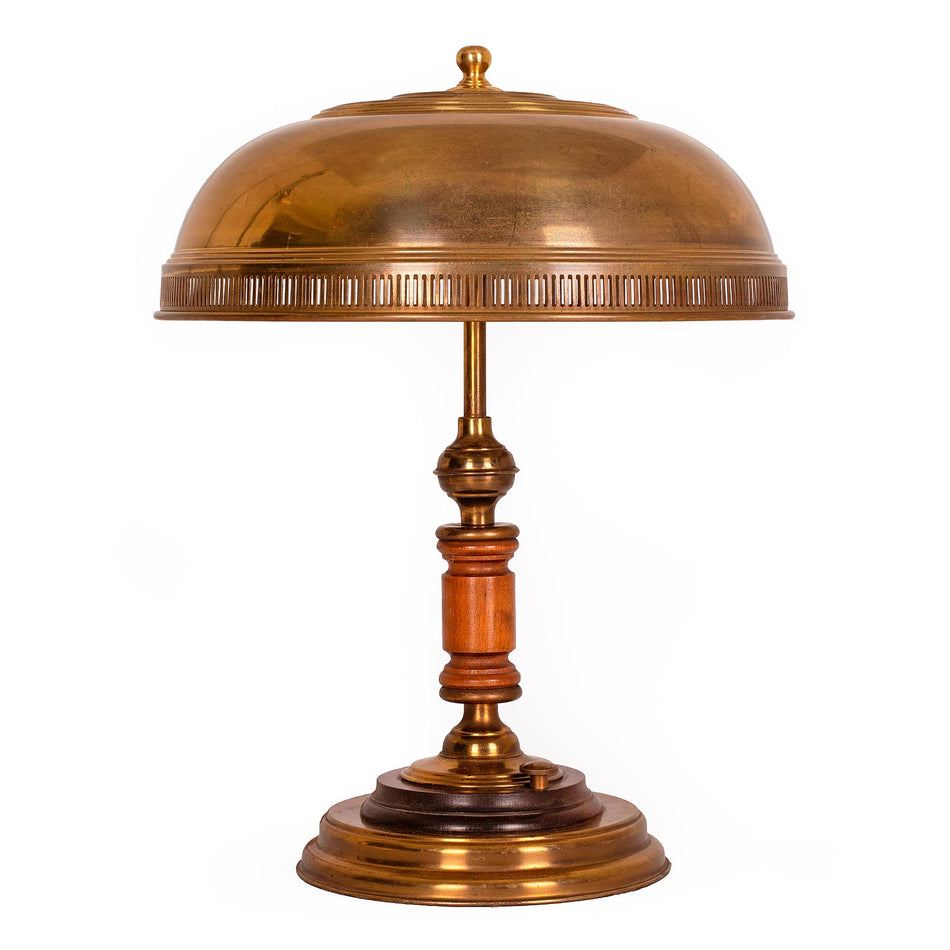 Olbia vintage table lamp, copper