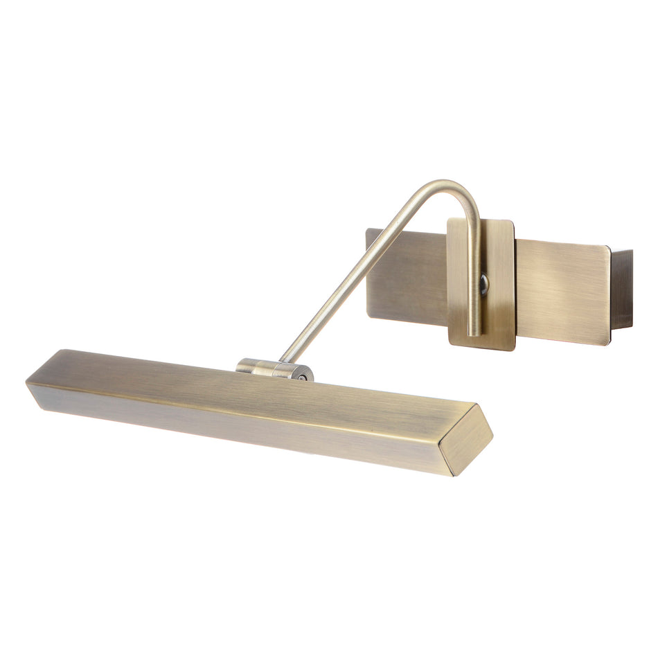 Selinus polished brass picture light